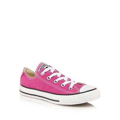 Boys' pink 'All Star' casual shoes